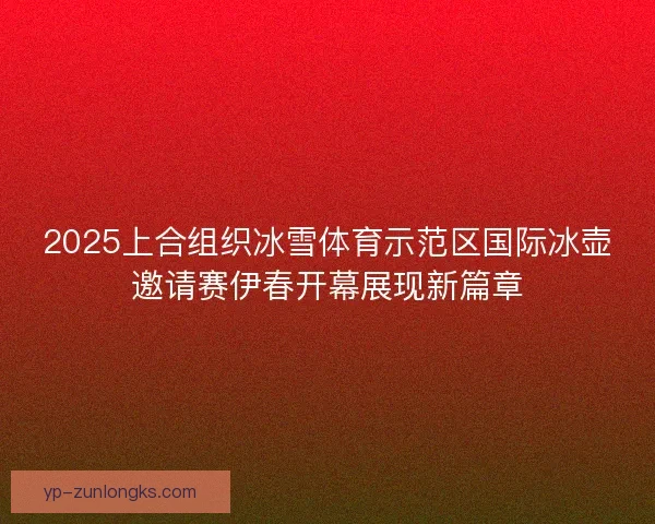 2025上合组织冰雪体育示范区国际冰壶邀请赛伊春开幕展现新篇章 2025上合组织冰雪体育示范区国际冰壶邀请赛伊春开幕展现新篇章